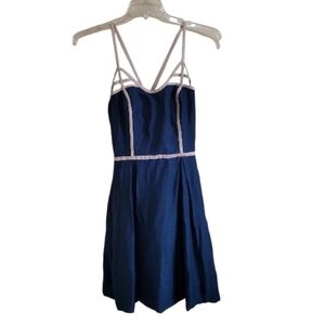 Jessica Simpson Blue Spaghetti Strap Dress Size 4